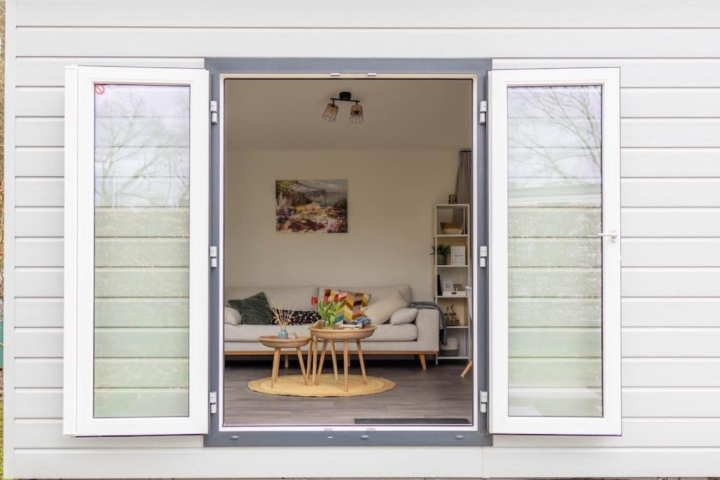 Gezellig Modern Chalet Midden Op De Veluwe 伊皮 外观 照片