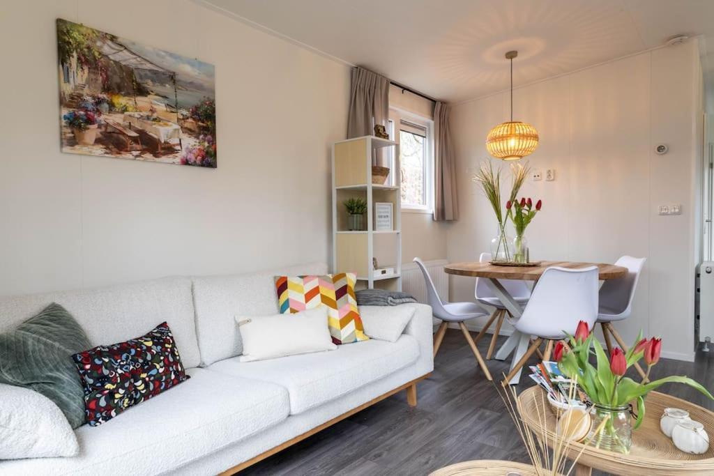 Gezellig Modern Chalet Midden Op De Veluwe 伊皮 外观 照片